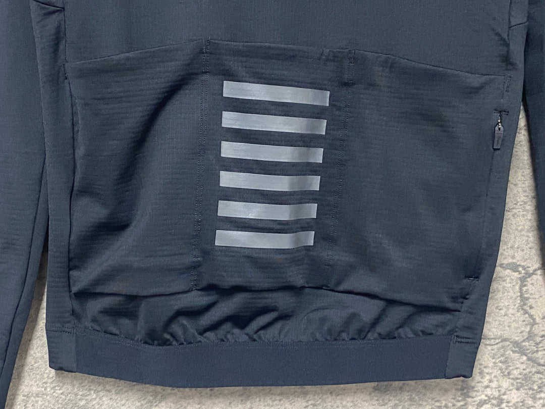 KK078 ラファ Rapha MEN'S PRO TEAM LONG SLEEVE MIDWEIGHT JERSEY 長袖 サイクルジャージ 黒 S