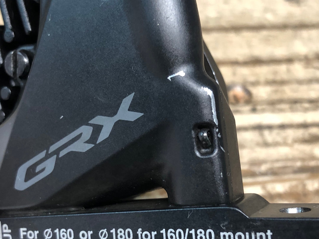 JH110 シマノ SHIMANO GRX BR-RX400 ディスクブレーキキャリパー 前後セット