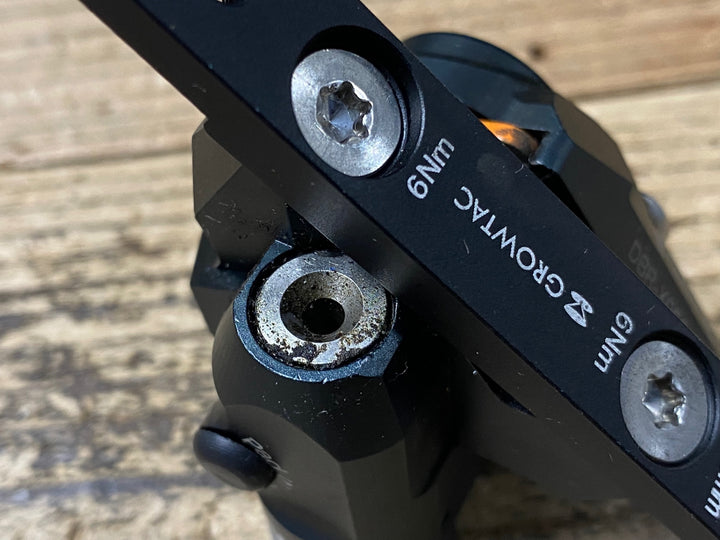 KQ599 グロータック GROWTAC EQUAL DBR-X0501-SL ディスクブレーキキャリパー フラットマウント 前後セット