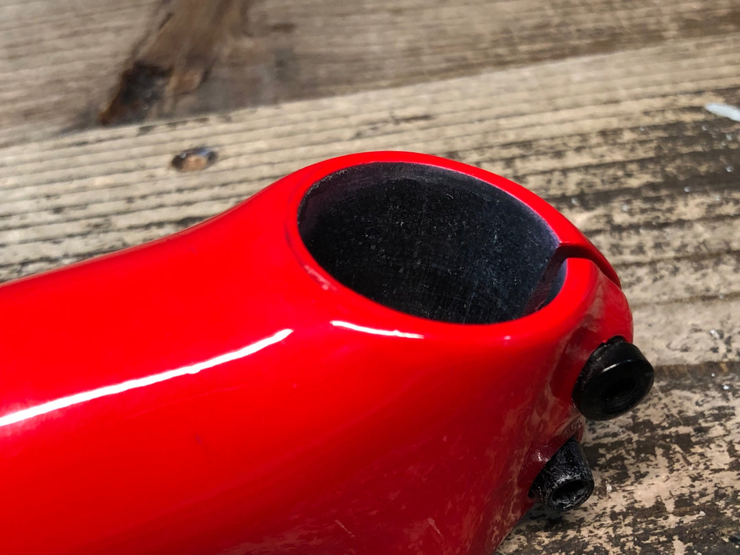JH778 ボントレガー BONTRAGER BLENDR XXX カーボン ステム 赤 140mm Φ31.8 OS