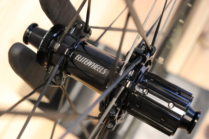 エリートホイールズ ELITEWHEELS ドライブ DRIVE 50D II カーボン チューブレス ホイールセット シマノ11S/12S 【さいたま浦和店】