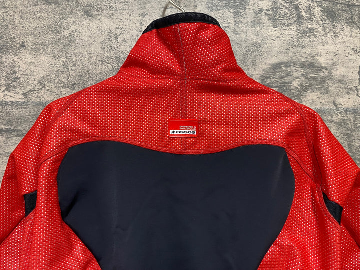 KC487 アソス assos fugu Jacket 長袖 サイクルジャケット 赤 M