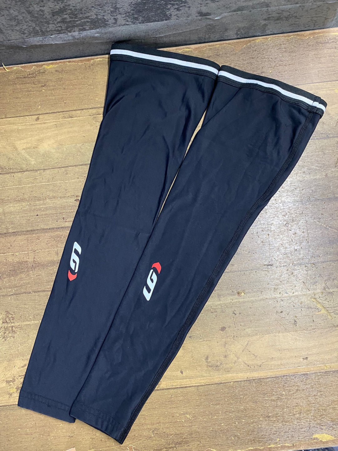 KF475 ガノー GARNEAU レッグウォーマー 黒 S 裏起毛