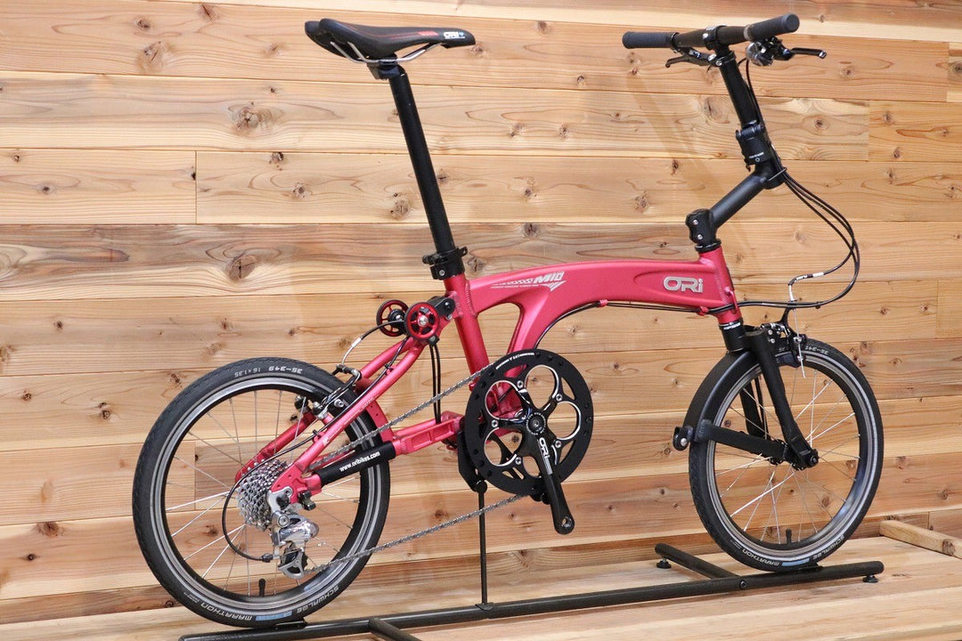 オリ ORI M10 シマノ 105 5600 MIX 10S アルミ 折り畳み ミニベロ 小径車 【広島店】