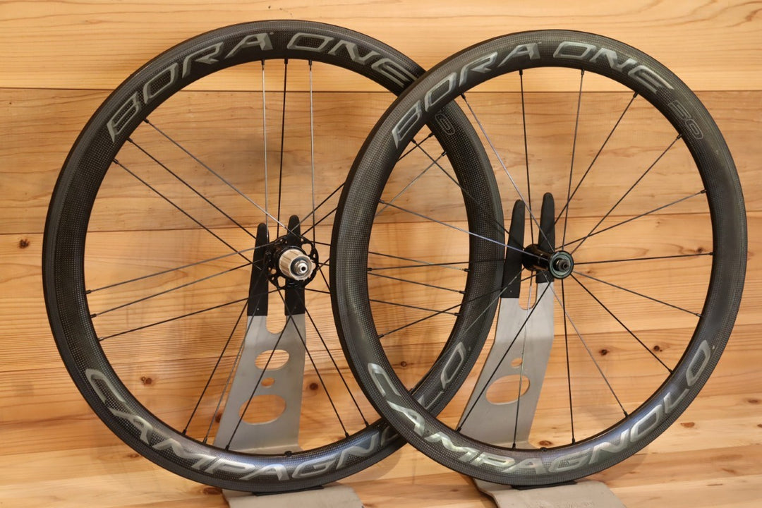 カンパニョーロ CAMPAGNOLO ボーラ BORA ONE 50 TU カーボン チューブラー ホイールセット シマノ12/11S 【千葉店】