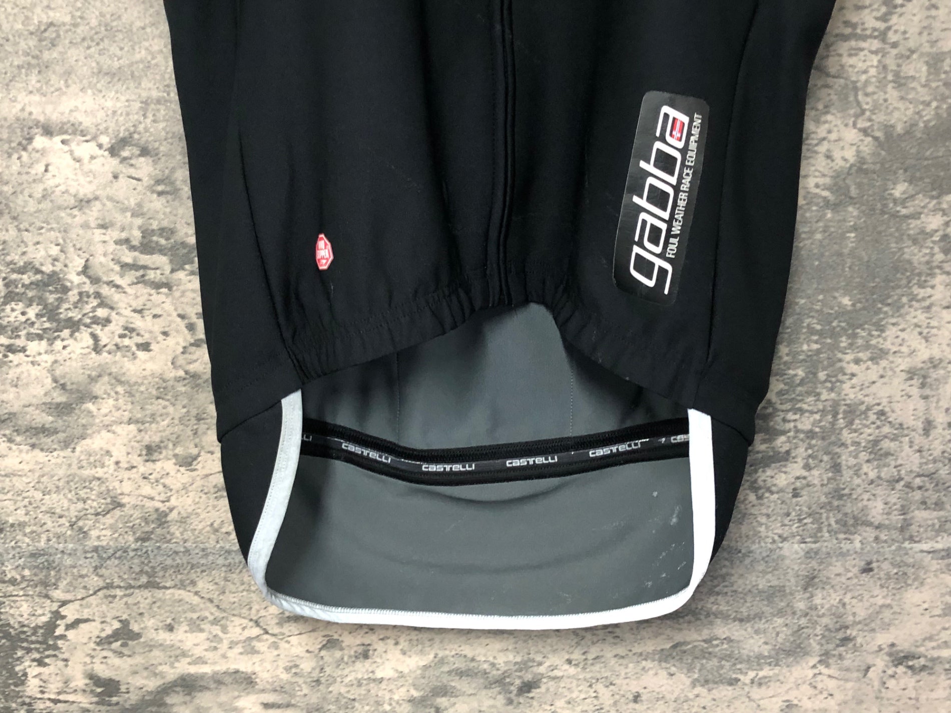 JF755 カステリ CASTELLI ロッソコルサ ROSSO CORSA gabba 半袖