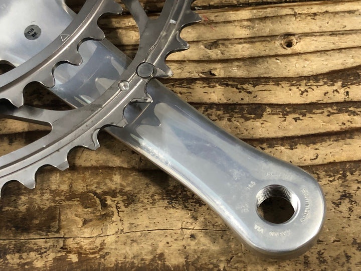KO826 シマノ SHIMANO デュラエース DURA-ACE FC-7701 クランクセット 165mm 53/39T
