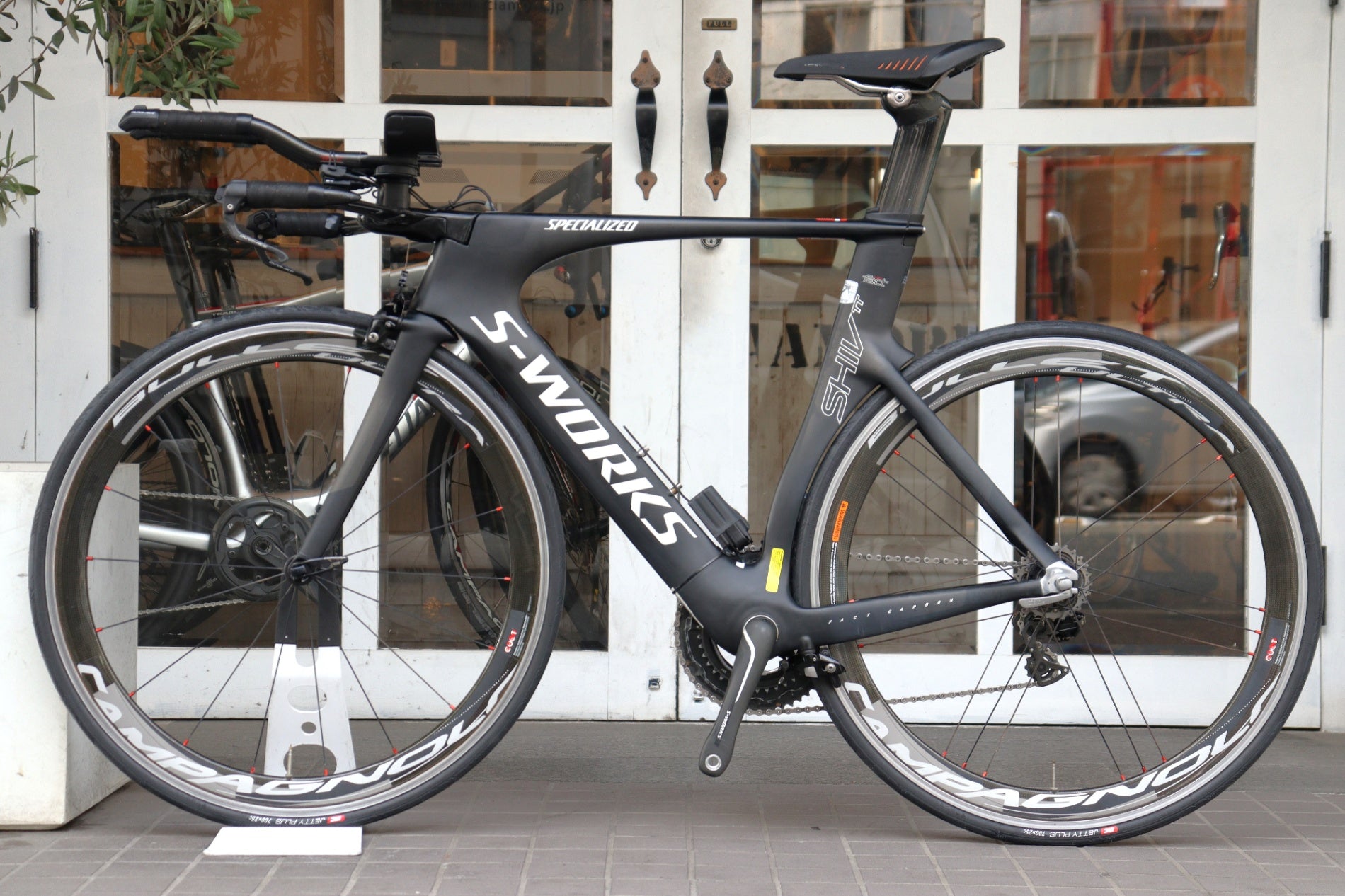 スペシャライズド SPECIALIZED S-WORKS シヴ SHIV TT 2013 480サイズ デュラエース 9070 11S カーボン  トライアスロン TTバイク 【横浜店】