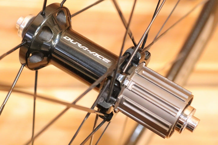 シマノ SHIMANO デュラエース DURA-ACE WH-9000-C50-TU シマノ 11S/12S カーボン チューブラー ロードバイク ホイールセット 【広島店】