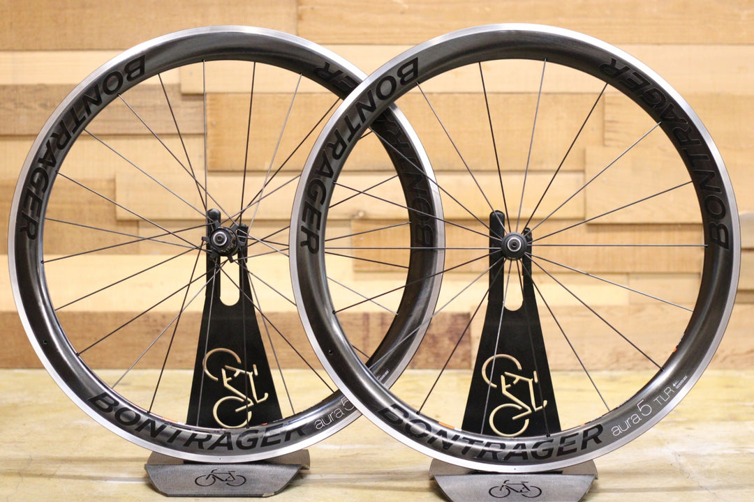ボントレガー BONTRAGER アイオロス オーラ AEOLUS AURA 5 TLR  アルミ カーボン チューブレスレディ ホイールセット シマノ12/11S 【立川店】