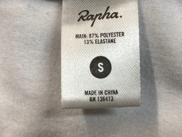JS861 ラファ Rapha アームウォーマー 白 S 裏起毛