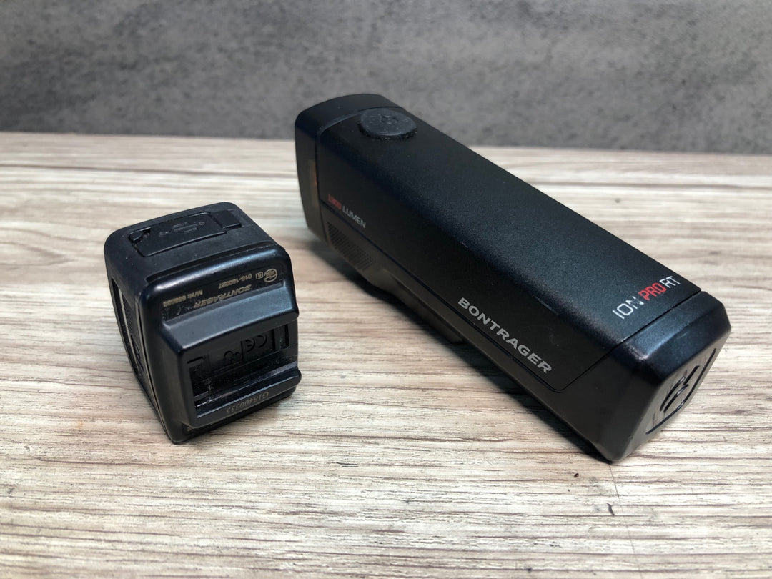JA374 ボントレガー BONTRAGER ION PRO RT/FLARE RT 前後 ライト セット 点灯確認済