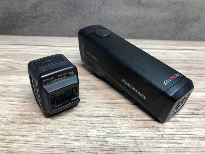 JA374 ボントレガー BONTRAGER ION PRO RT/FLARE RT 前後 ライト セット 点灯確認済