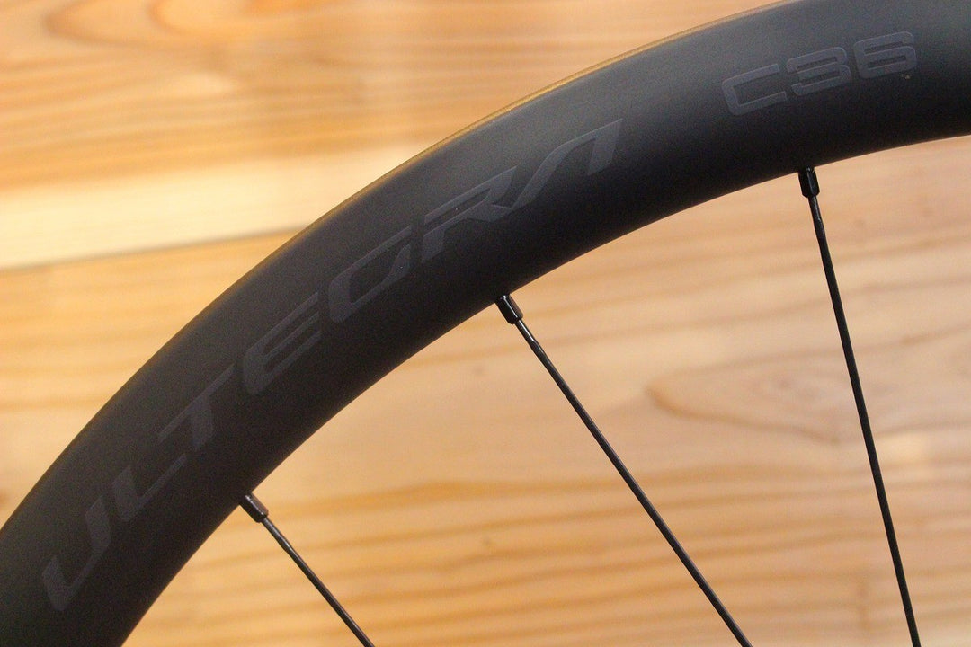 シマノ SHIMANO アルテグラ ULTEGRA WH-R8170 C36 TL カーボン チューブレスレディ ホイールセット シマノ 11S/12S 【名古屋店】