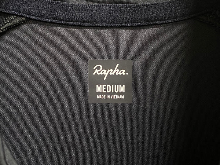 KR163 ラファ Rapha PRO TEAM LONG SLEEVETRAINING JERSEY 長袖 サイクルジャージ 黒 グレー M