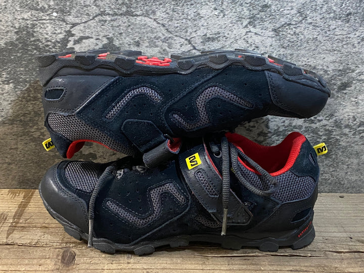 KJ950 マヴィック MAVIC ALPINE ビンディングシューズ SPD EUR40 2/3 黒