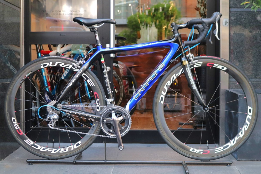 カンピオーネ CAMPIONE ヴィクター VICTOR 2008モデル 105 5600 10S カーボン ロードバイク 【東京南麻布店】