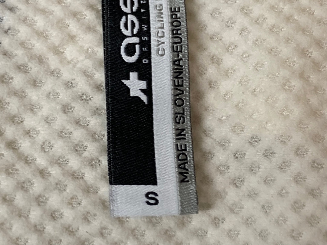 JQ968 アソス ASSOS SS.MILLE 半袖 サイクルジャージ 白 S ※シミ