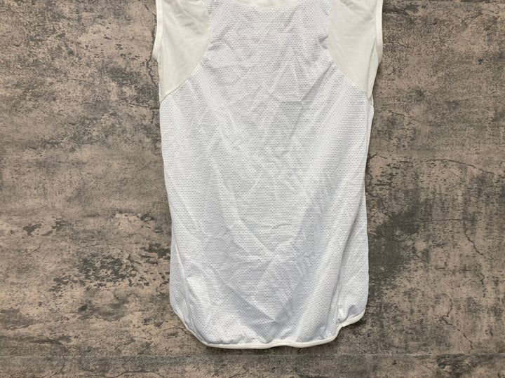 JR294 アソス ASSOS hot summer ノースリーブ ベースレイヤー 白 M