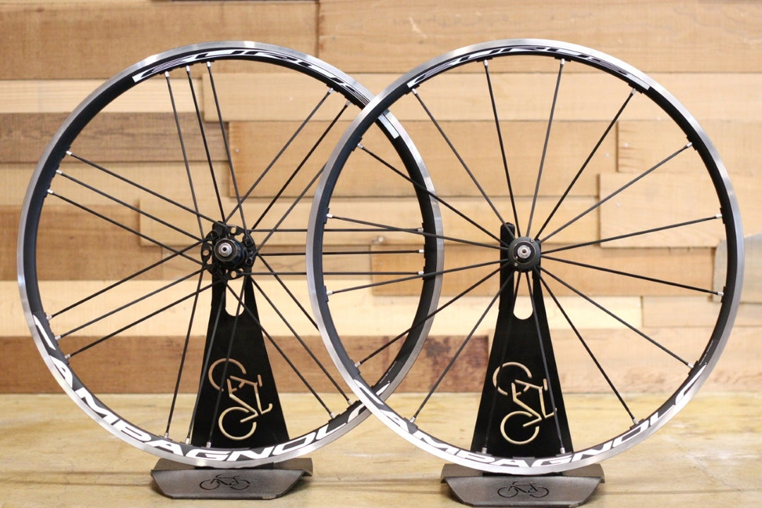カンパニョーロ CAMPAGNOLO ユーラス EURUS MEGA G3 アルミ クリンチャー ホイールセット シマノ12/11S 【立川店】