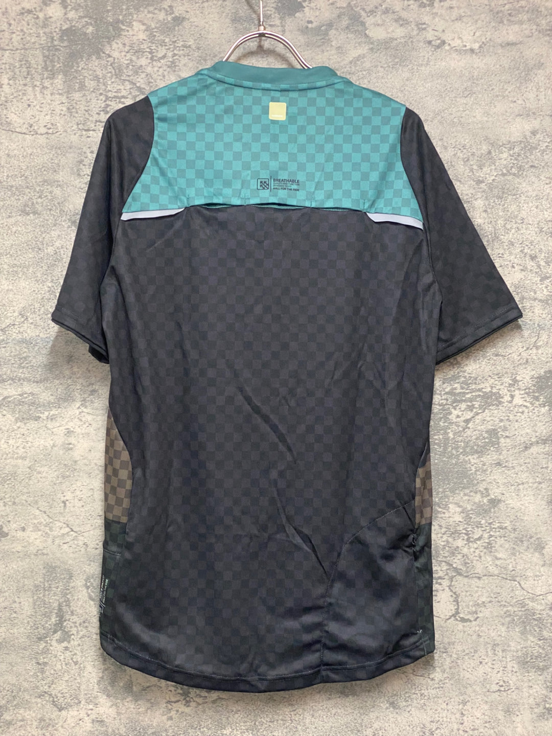 JY879 シマノ SHIMANO 半袖 サイクルジャージ 黒 緑 M