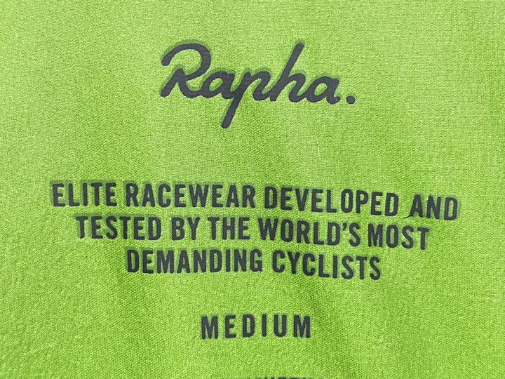 KB332 ラファ Rapha PRO TEAM LIGHTWEIGHT GILET サイクルベスト ジレ 黄緑 M