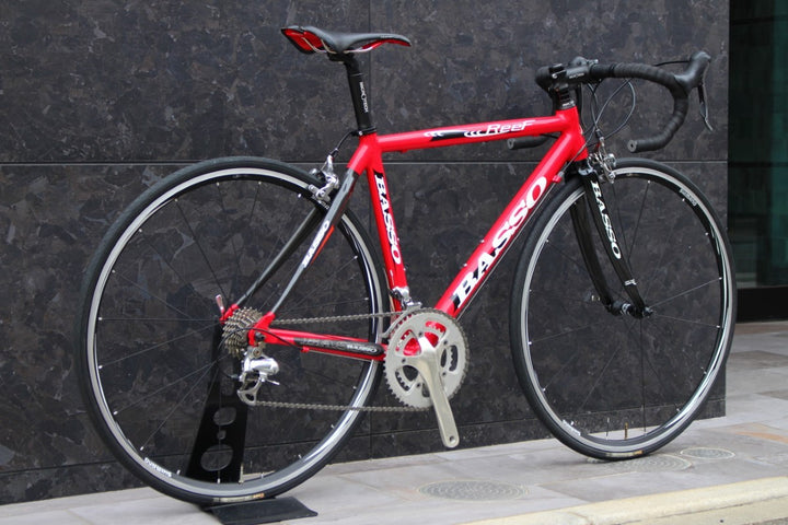 バッソ BASSO リーフ REFE 2010年モデル 480サイズ 105 5600 アルミ×カーボンバック ロードバイク 【福岡店】