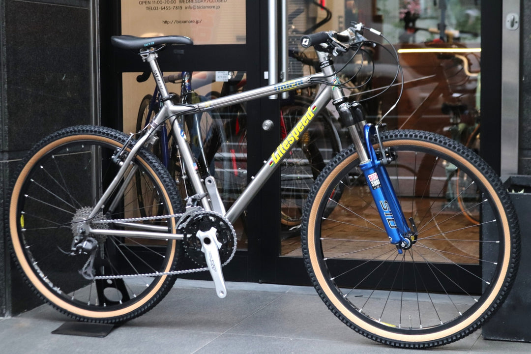 ライトスピード LITESPEED UNICON 3-2.5チタン シマノ XTR M952 9S MIX チタン マウンテンバイク 【東京南麻布店】
