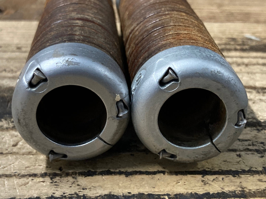 KO815 ブルックス BROOKS Plump LEATHER GRIPS ハンドルグリップ