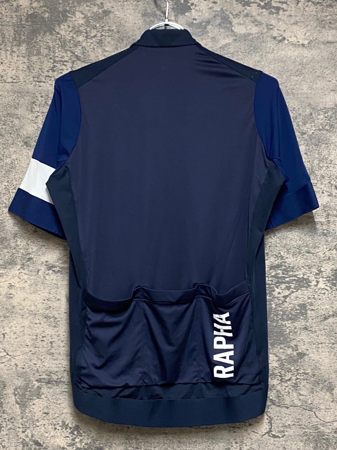 KO101 ラファ Rapha PRO TEAM TRAINING JERSEY 半袖 サイクルジャージ 紺 M