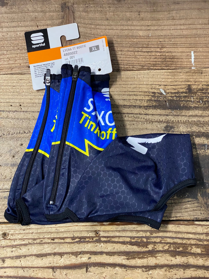 KJ781 スポーツフル sportful シューズカバー 青 紺 XL TINKOFF SAXO