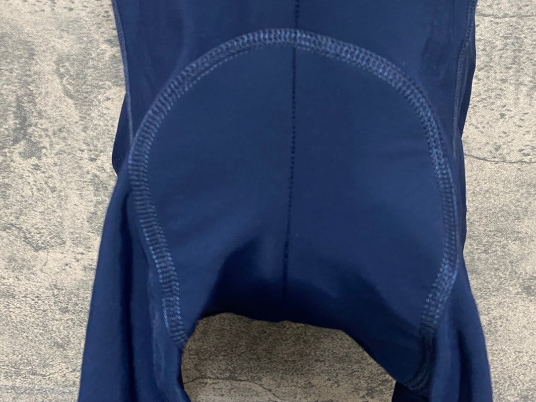JP769 パスノーマルスタジオ PAS NORMAL STUDIOS Men's Essential Thermal BIBS ビブショーツ 紺 M 裏起毛 ほつれあり