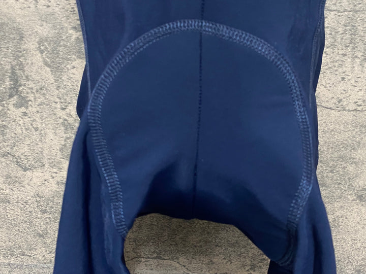 JP769 パスノーマルスタジオ PAS NORMAL STUDIOS Men's Essential Thermal BIBS ビブショーツ 紺 M 裏起毛 ほつれあり