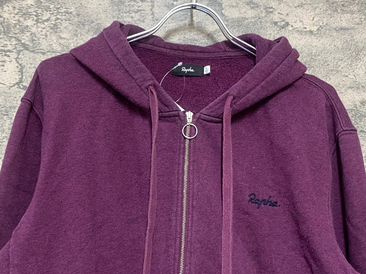 KQ640 ラファ Rapha LOGO HOODIE 長袖 パーカー 紫 L
