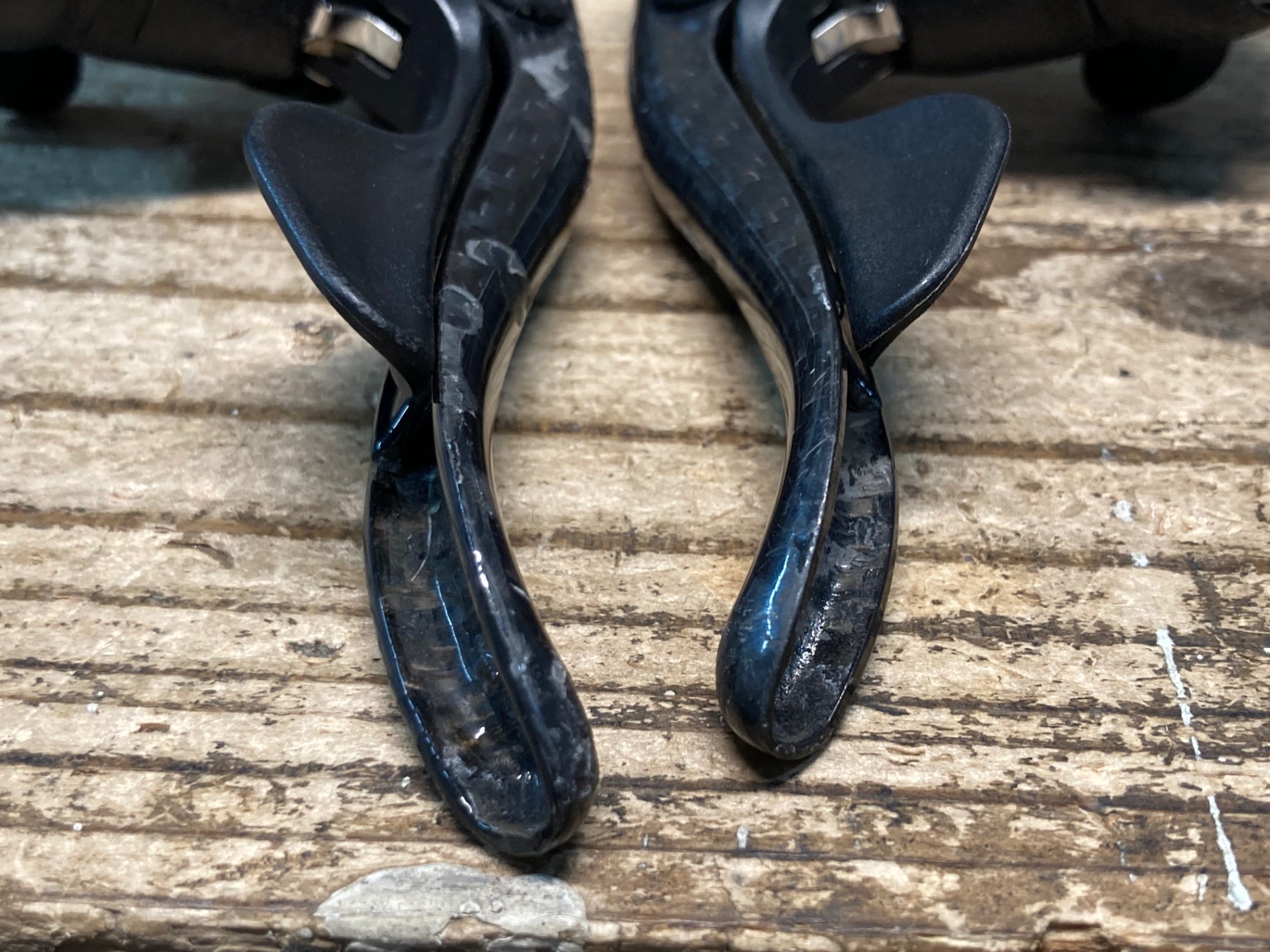 山下様リクエスト:Campagnolo コーラス エルゴパワー 8S 中古品 Campagnolo RECORD CARBON エルゴパワー 2×8（中古）｜機械式ならでは