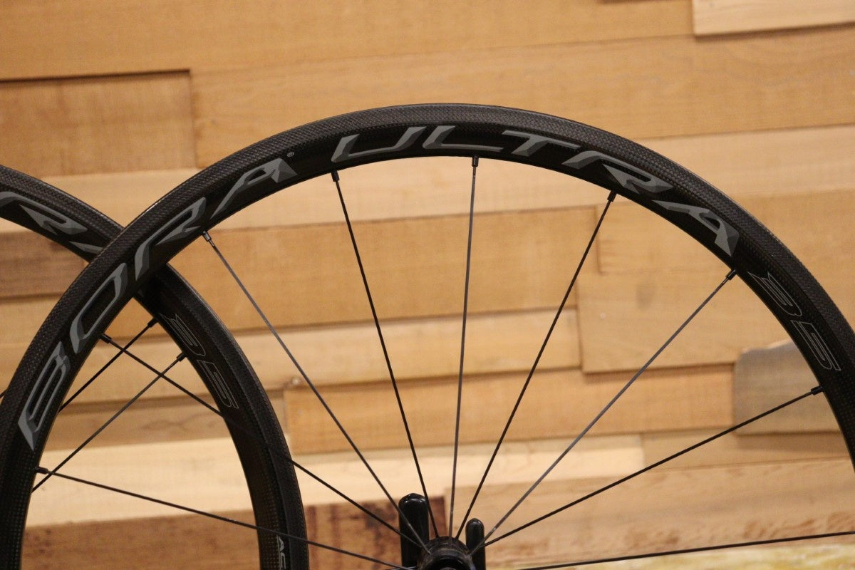 カンパニョーロ CAMPAGNOLO ボーラウルトラ BORA ULTRA 35 AC3 カーボン チューブラー ホイールセット シマノ12/11S  【立川店】