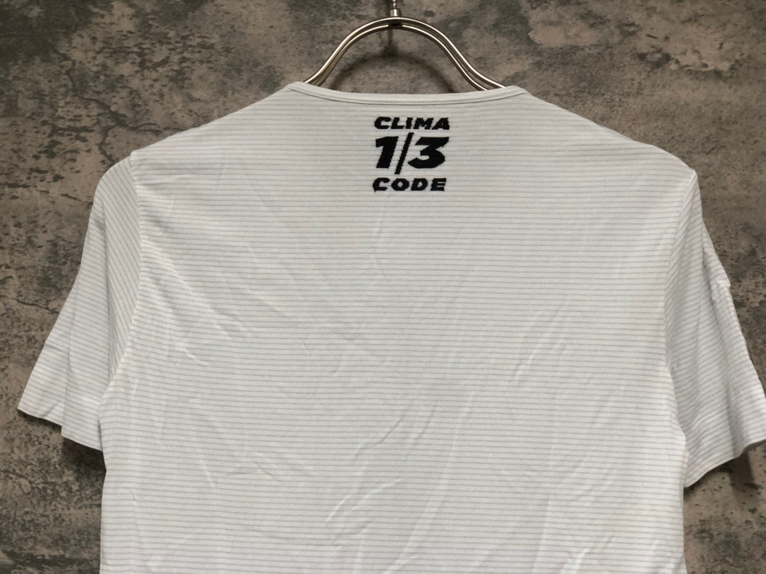 KK264 アソス assos SKIN LAYER CLIMA 1/3 CADE ノースリーブ ベースレイヤー 白 XS/S