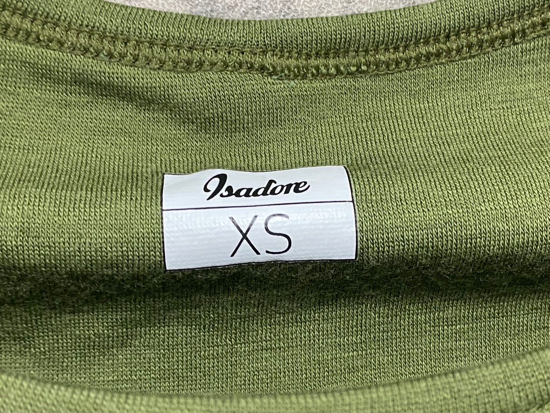 JW771 イザドア Isadore Merino Long Sleeve Baselayer 長袖 ベースレイヤー 黄緑 XS