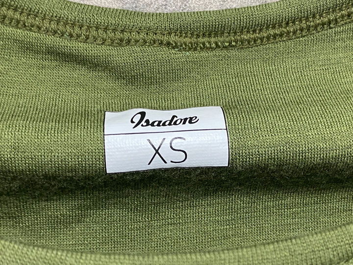 JW771 イザドア Isadore Merino Long Sleeve Baselayer 長袖 ベースレイヤー 黄緑 XS
