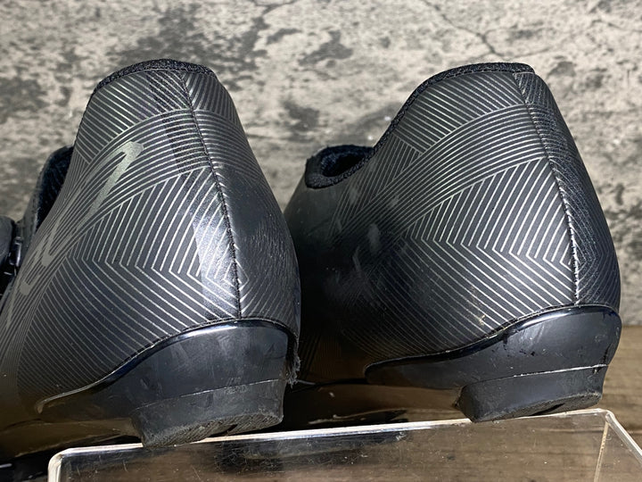 JL133 シマノ SHIMANO RC7 SHRC701M L01 S ビンディングシューズ 3穴 黒 EU46