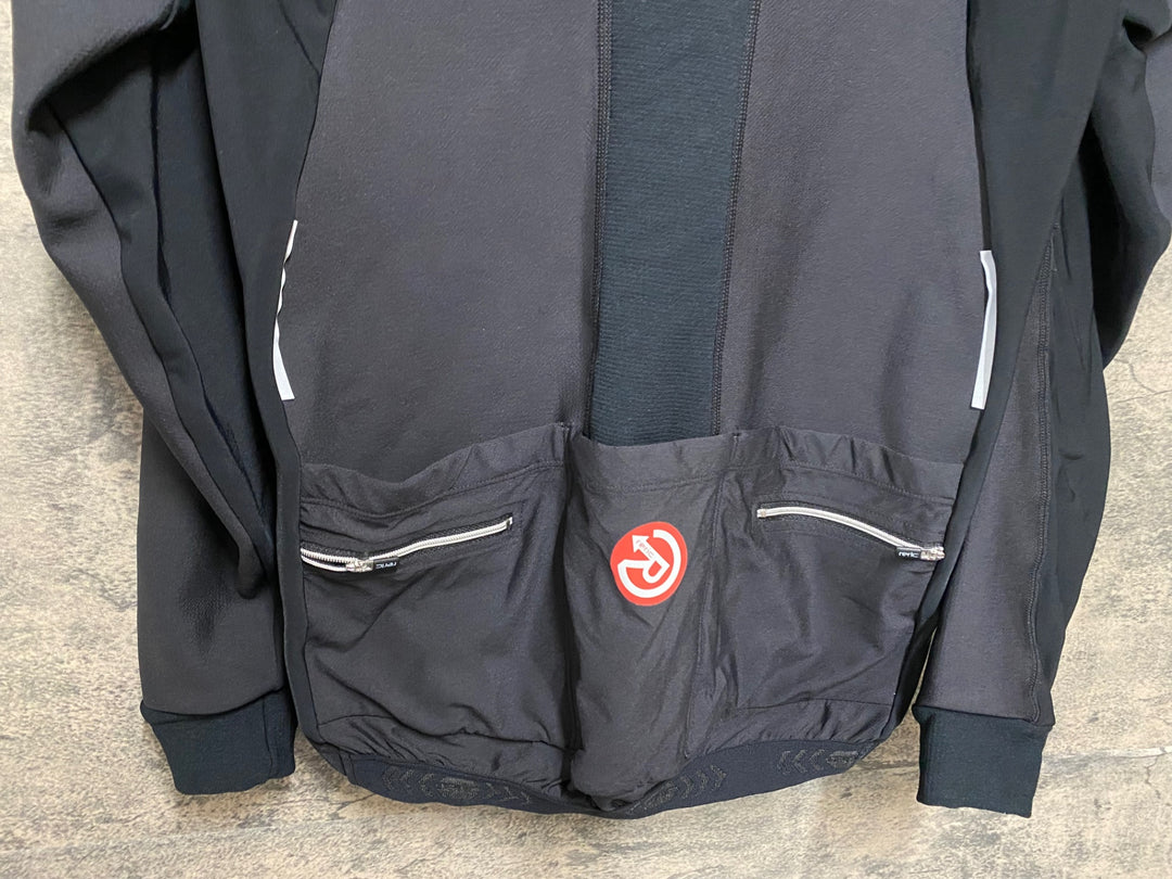 KM221 レリック reric MEDIUM VENT BLOCK JACKET 長袖 サイクルジャケット 黒 M