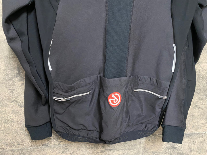 KM221 レリック reric MEDIUM VENT BLOCK JACKET 長袖 サイクルジャケット 黒 M