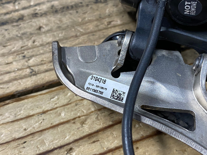 KD373 カンパニョーロ CAMPAGNOLO スーパーレコード SUPER RECORD FD19-SR12BEPS フロントディレイラー 2s EPS V4 電動 動作確認済