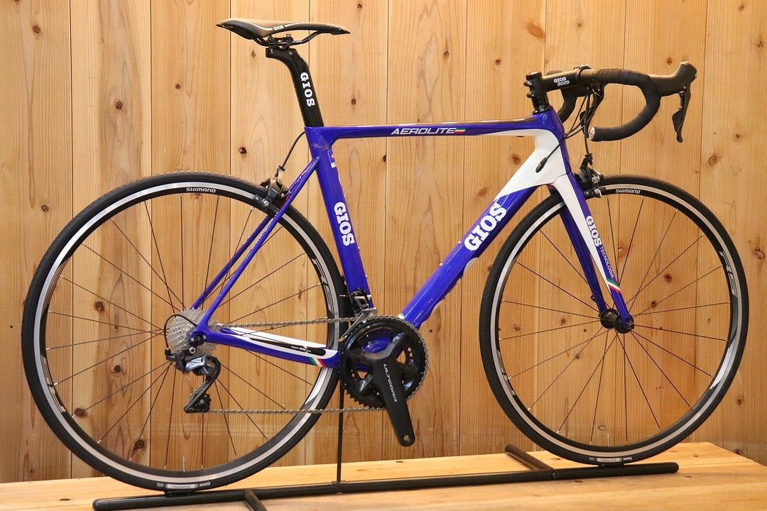 未走行車!! ジオス GIOS エアロライト AEROLITE 2018年モデル 52サイズ シマノ アルテグラ R8000 11S カーボン ロードバイク 【芦屋店】