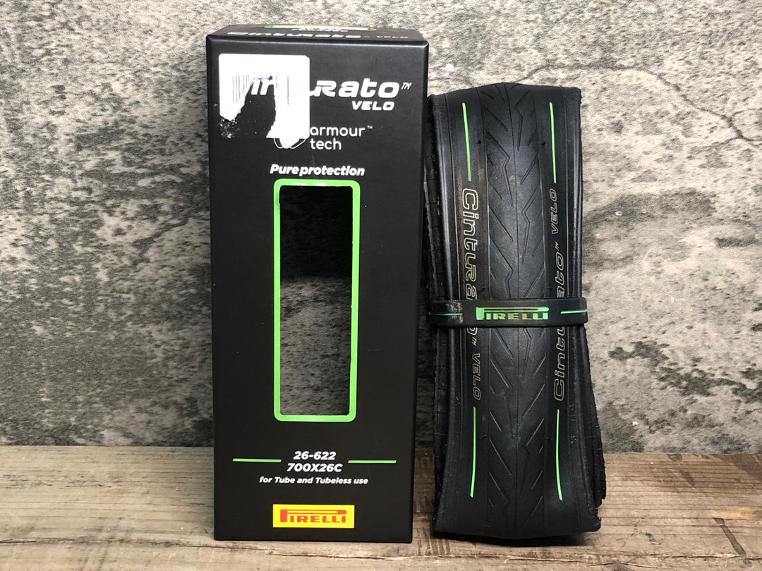 JF293 ピレリ PIRELLI CintuRato VELO チューブレス クリンチャータイヤ 700x26C