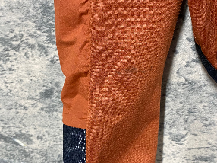 KA842 カフェドシクリステ Cafe du Cycliste AUDAX ZELIE 長袖 サイクルジャケット オレンジ XSサイズ