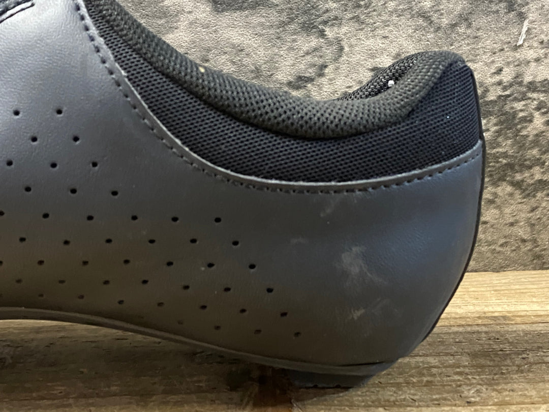 KB381 フィジーク fizik VENTO OMNA WIDE SPD-SLシューズ EU40.5 3穴 黒 ※傷スレ