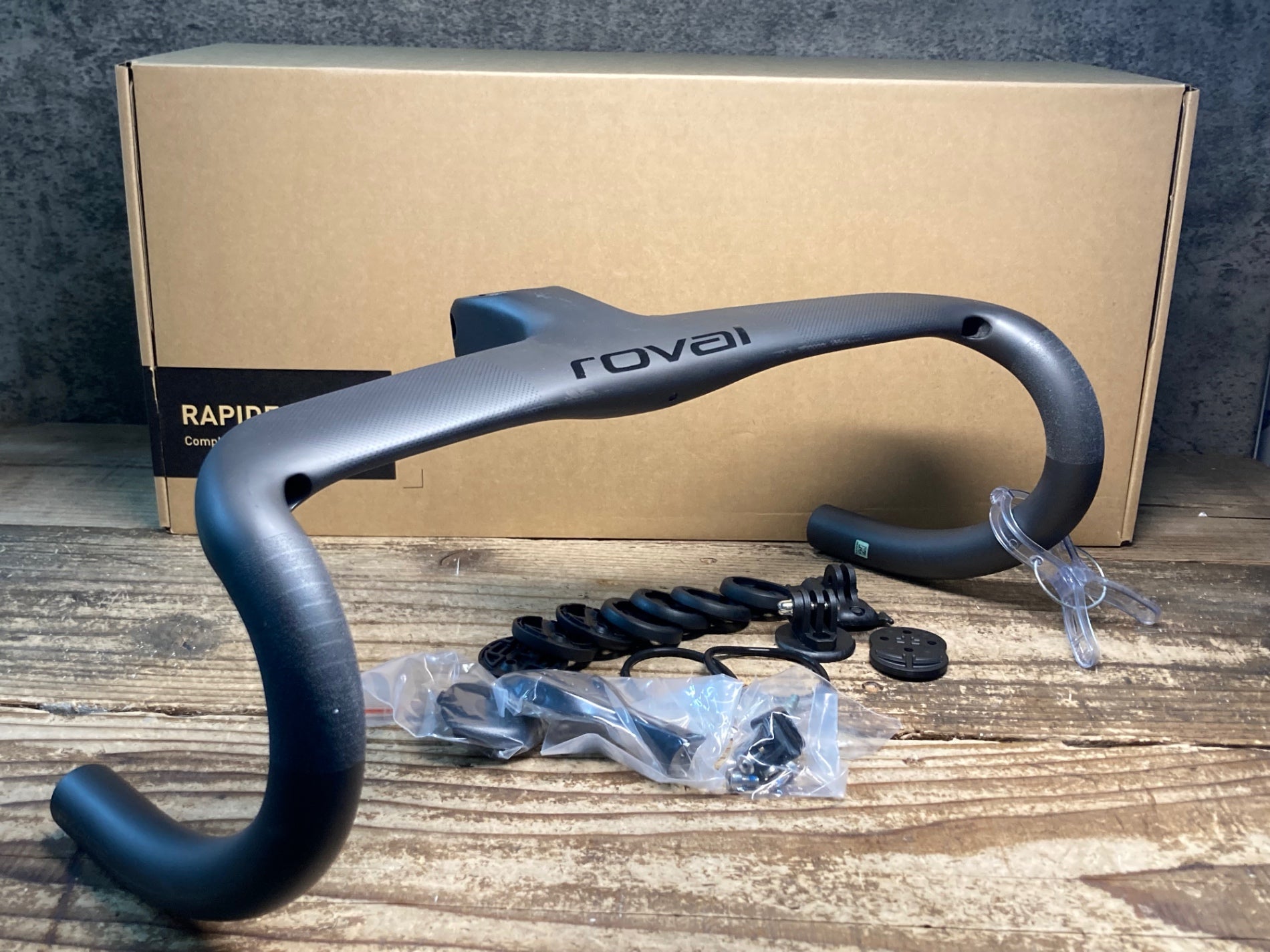 JM373 ロヴァール ROVAL RAPIDE RD COCKPIT 一体型 カーボン ドロップ