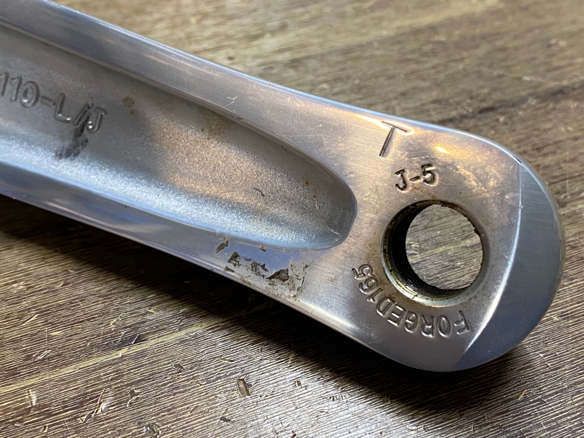 JN987 スギノ SUGINO OX2-901D Classic クランクセット 165mm 50/34T