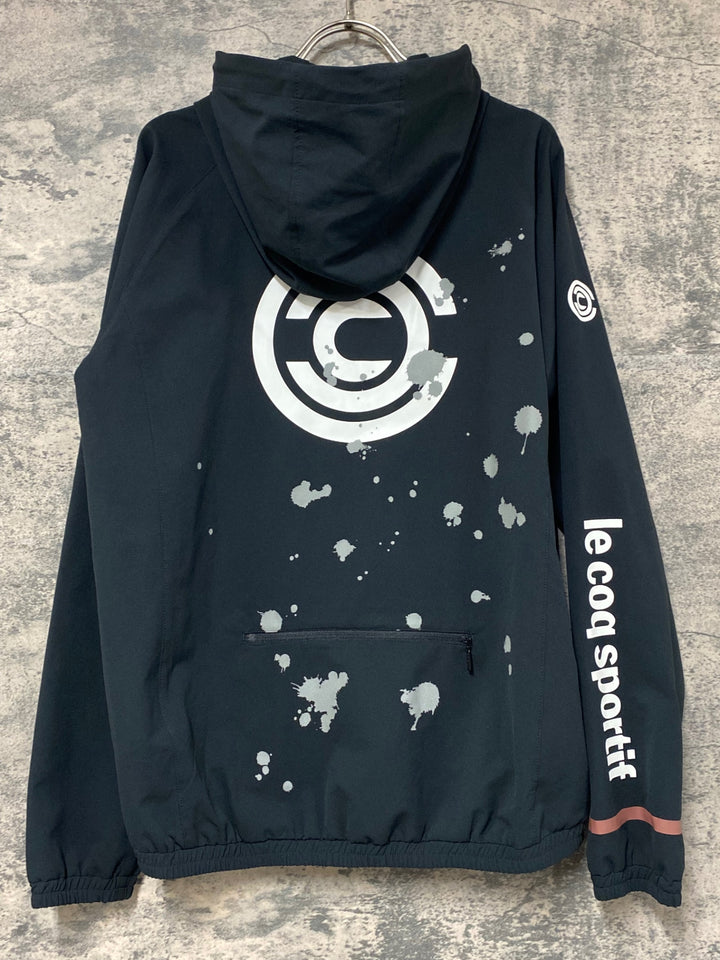 KI743 ルコックスポルティフ le coq sportif CHARI＆CO 長袖 パーカー 黒 S